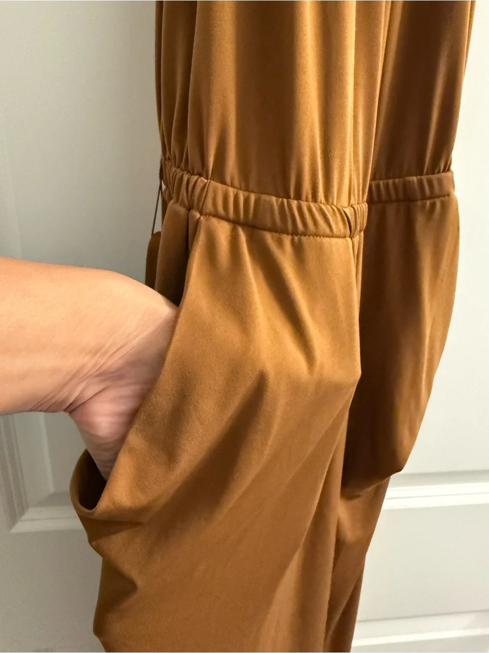 Michael Kors Halter Wrap Jersey Jumpsuit Size S
